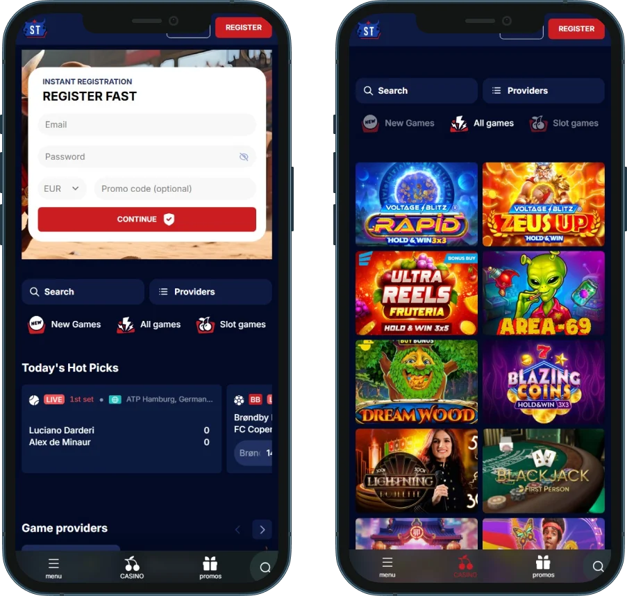 Slots on Mobile